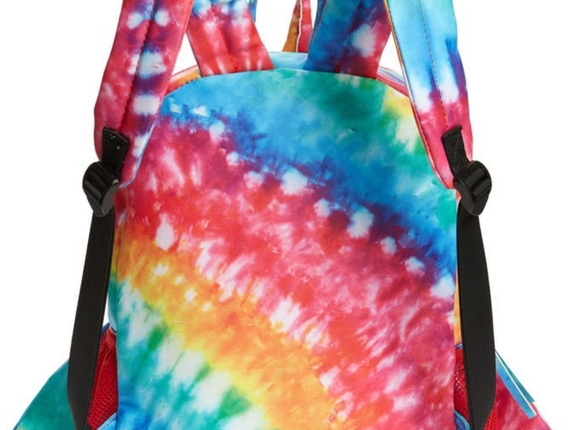 Tie Dye Shark Unicorn Backpack - Picture 2 of 10